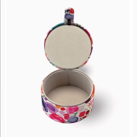Kate Spade Floral Travel Jewelry Box / Case great Christmas Gift! - Picture 4 of 10